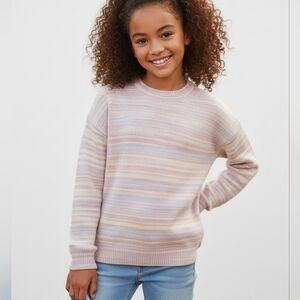 Place Multicolor Striped Sweater Size M(7/8)